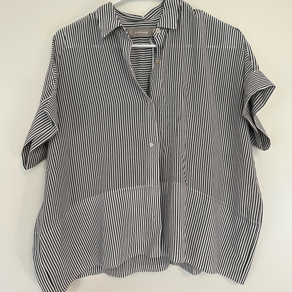EVERLANE NWT washable silk top
